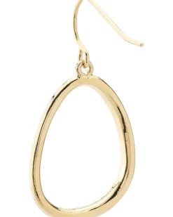 Medium Open Pave Link Earrings