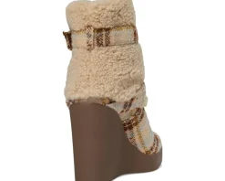 Meztyn Shearling Wedge Bootie