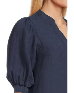 Mialeigh Elbow Sleeve Linen