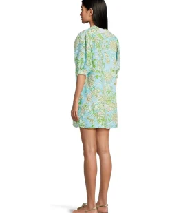 Mialeigh Elbow Sleeve Linen