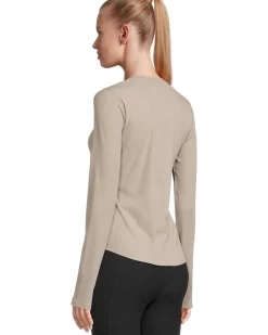 Micro-Rib Long Sleeve