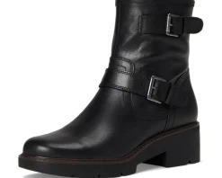 Migyn Double Buckle Moto Boots
