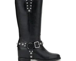 Milley Studded Moto Boot