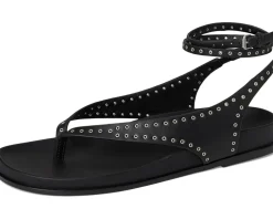 Millie Thong Lace Up Sandals - Grommet