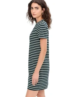 Mini Tee Dress in Stripe