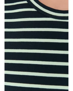 Mini Tee Dress in Stripe