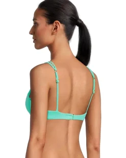 Modern Edge Rib Sandy Underwire Bra Top