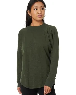 Mod-o-doc Long Sleeve Oversized Lo-Hi Top