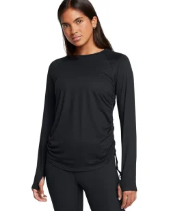 Motion Long Sleeve Longline Crew