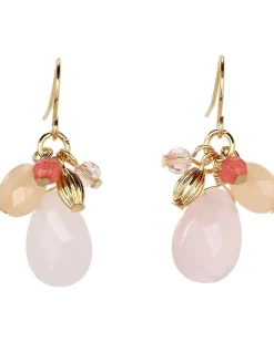 Multi Bead Cluster Earring