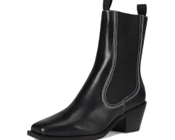 Nat Midheel Western Ankle Boot With Gore