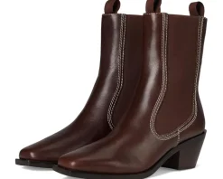 Nat Midheel Western Ankle Boot With Gore