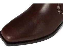 Nat Midheel Western Ankle Boot With Gore