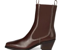 Nat Midheel Western Ankle Boot With Gore
