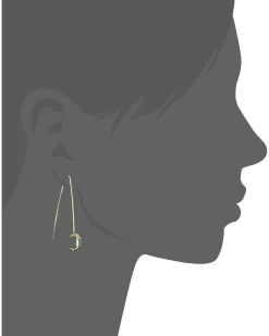 New Moon Threader Earrings