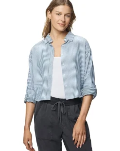 Nora Stripe Button-Down