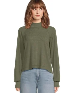 Norma Mock Neck Pullover