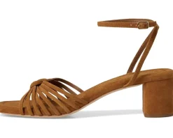 Olivia Knot Mid Heel Sandals