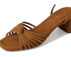 Olivia Knot Mid Heel Sandals