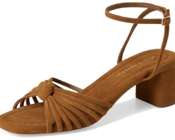 Olivia Knot Mid Heel Sandals