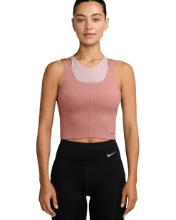 One Fitted Dri-FIT Cropped Tank Top
