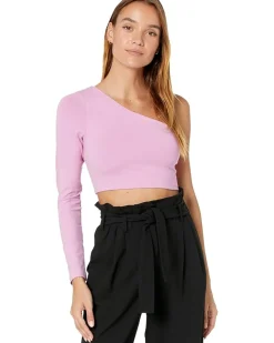 One Shoulder Crop Top