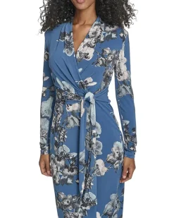 Ong Sleeve Floral Jersey Aline