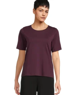 Organic Pima Cotton Jersey Round Neck Tee