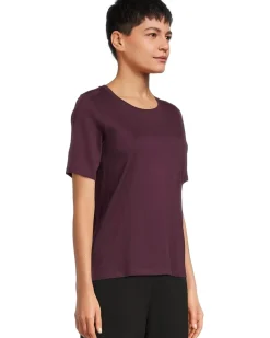 Organic Pima Cotton Jersey Round Neck Tee