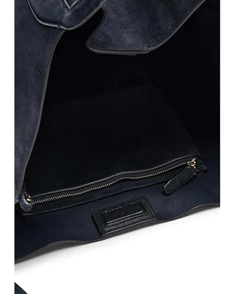 Oversized Soft Grain Shopper - Suede