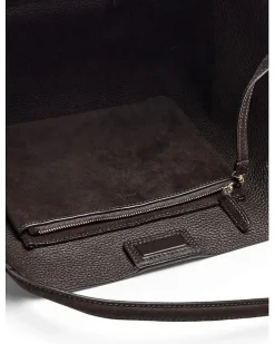 Oversized Soft Grain Shopper - Suede