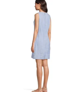 Palm-A-Dora Split Neck Dress