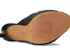 Patie Buckle Gathered High Heel Sandal