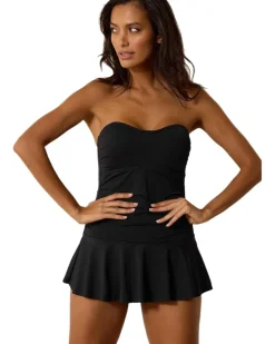 Pearl Bandeau Swim Dress