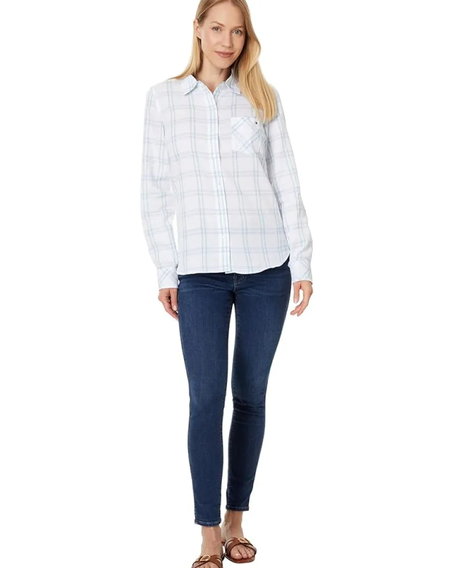 Pebble Plaid Roll Tab