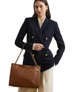 Pebbled Leather Large Bradley Tote Bag