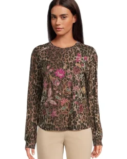 Penellope Seamed Sleeve T-Shirt