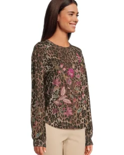 Penellope Seamed Sleeve T-Shirt