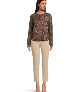 Penellope Seamed Sleeve T-Shirt