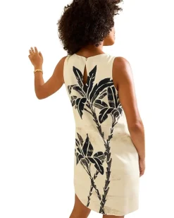 Peninsula Palms Sleeve Shift Dress