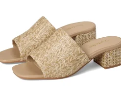 Pepper Raffia Sandal Slide