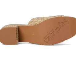 Pepper Raffia Sandal Slide