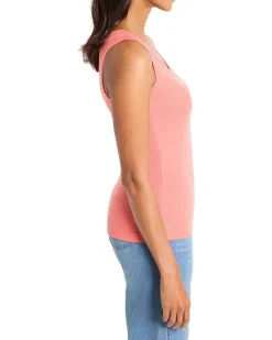 Perfect Knit Rib Scoop Tank