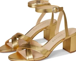 Peri Mid Heel - Metallic Nappa