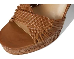 Pessa Woven Platform Sandals