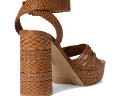 Pessa Woven Platform Sandals