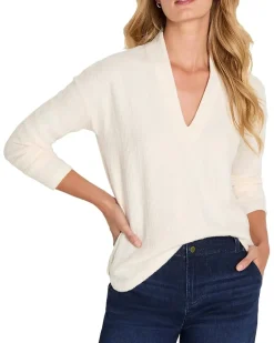 Petite Cozy Cable Knit Top
