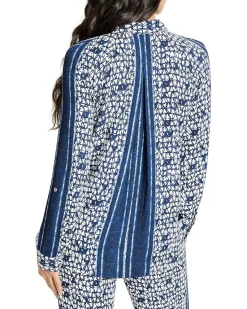 Petite Etched Angles Shirt