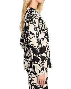 Petite Evening Petal Woven Shirt