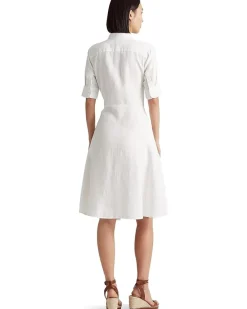 Petite Linen Shirtdress